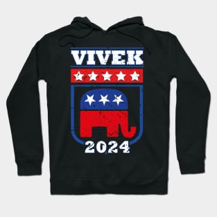 Vivek Ramaswamy 2024 - A New Wave in Presidential Politics Hoodie